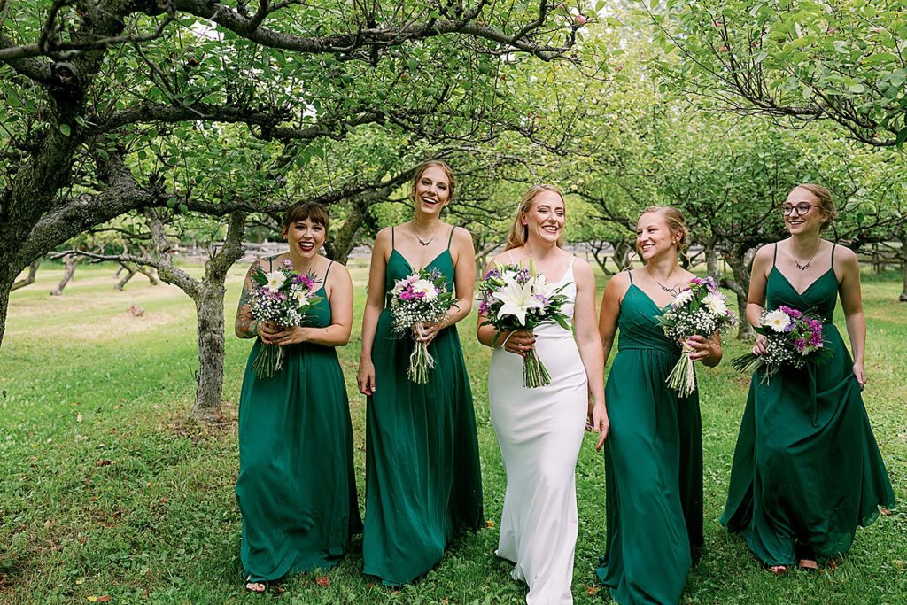 bridesmaids for wedding at home