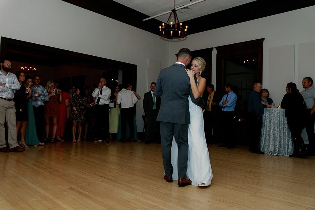 Ballroom at The Reserve first dance