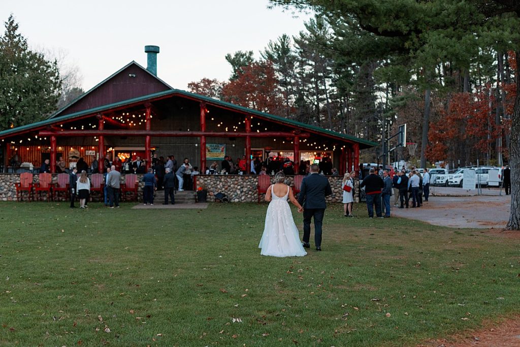 Campground wedding in Wisconsin